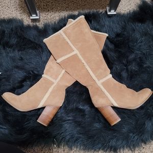 NWOT Torrid 100% Suede Boots